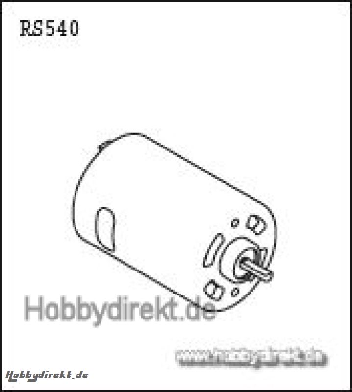 ELEKTROMOTOR M. KABEL + STECKER Robbe 1-20190058 20190058