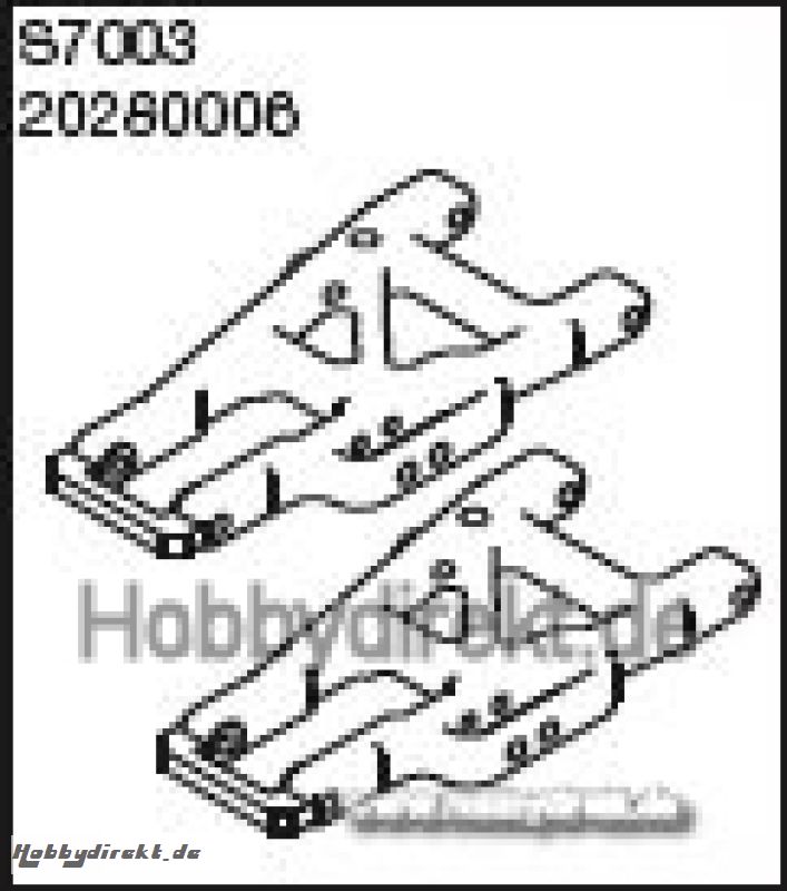 QUERLENKER VORNE UNTEN 2 ST. Robbe 1-20280006 20280006