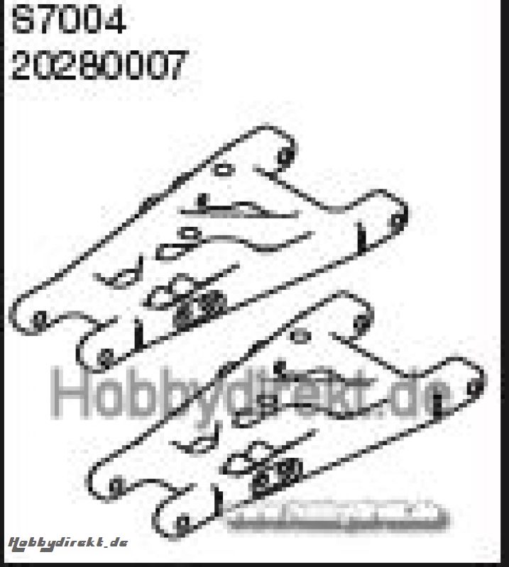 QUERLENKER HINTEN UNTEN 2 ST. Robbe 1-20280007 20280007