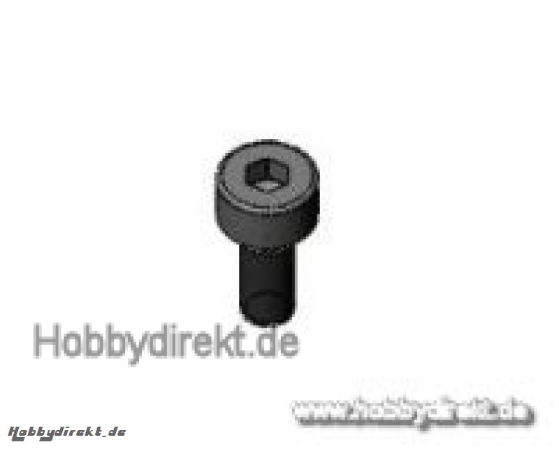 InnensechskantSCHRAUBE M2X5 4STK Robbe 1-S0117 S0117