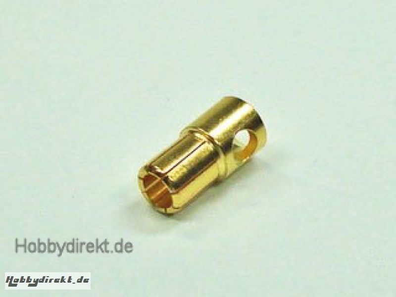 Goldbuchse 6,0mm Pichler C2319