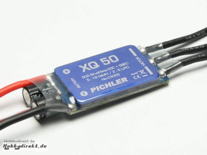 Brushless Regler XQ 50 Pichler C3055