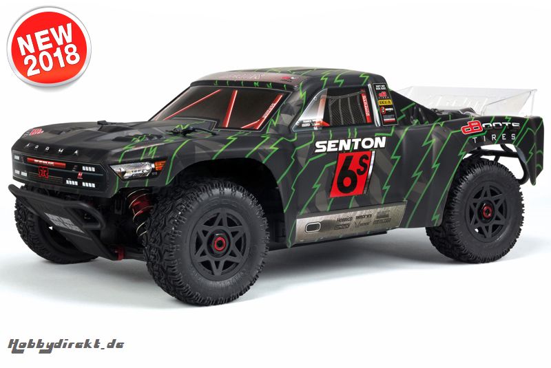 Arrma - Senton 6S BLX 4WD - 1/10 SC Truck RTR - ohne Akku und Ladegerat AR102673 Hobbico