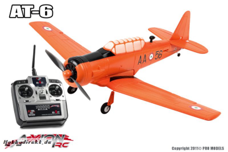 Axion RC - AT-6, RTF 2.4gHz Mode 1 AX-00130-01M1 Hobbico