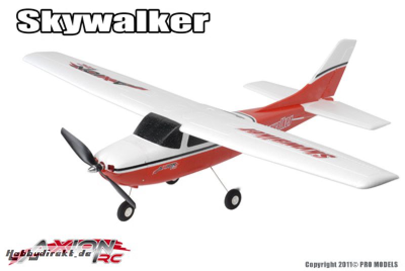 Axion RC - Skywalker, KIT (Red) AX-00205-04 Hobbico