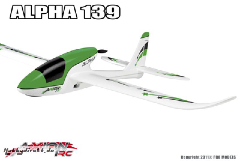 ALPHA 139 2X, KIT (Green) AX-00210-04 Hobbico