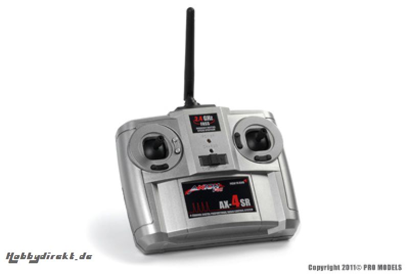 AX-4 SR 2.4GHz Axion Link transmitter Mode 1 AX-00300-101 Hobbico