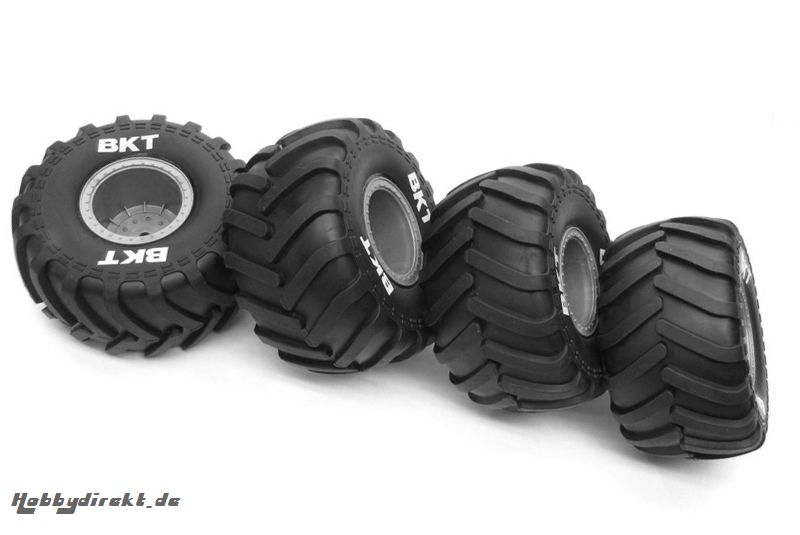 Axial - 2.2 BKT Monster Jam Reifen (2) AX31344 Hobbico