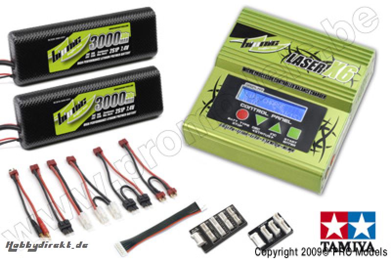 BIONIC CHARGER / LIPO COMBO 30C 3000MAH TAMIYA BC-CHA-3000T