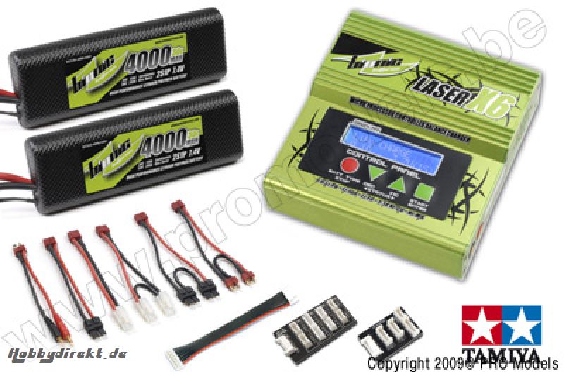 BIONIC CHARGER / LIPO COMBO 30C 4000MAH TAMIYA BC-CHA-4000T