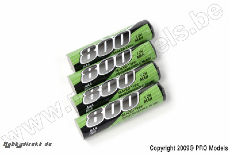 AAA 800 MAH (4pcs Blister) READY TO USE BNH-800-AAA4