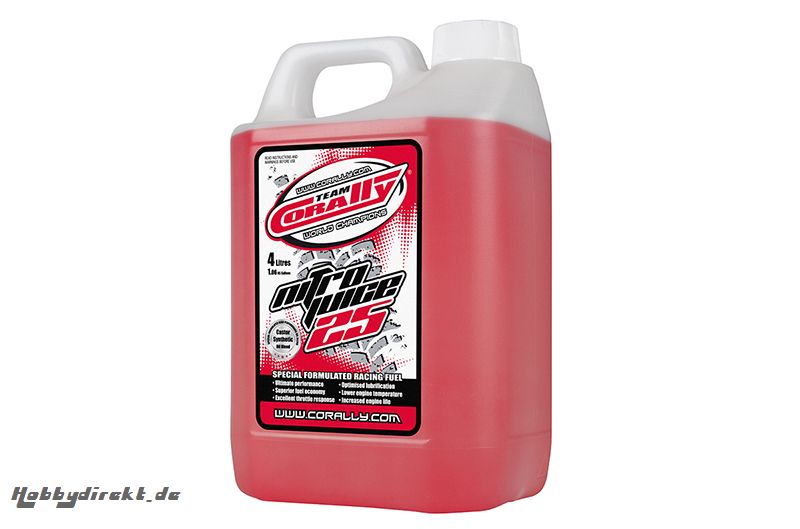 Team Corally - Nitro Juice 25% - Kraftstoff - 4L C-41101