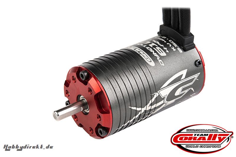 Team Corally - Dynotorq 610 Sensorless 4-Pole 3000KV Brushless Motor C-610300