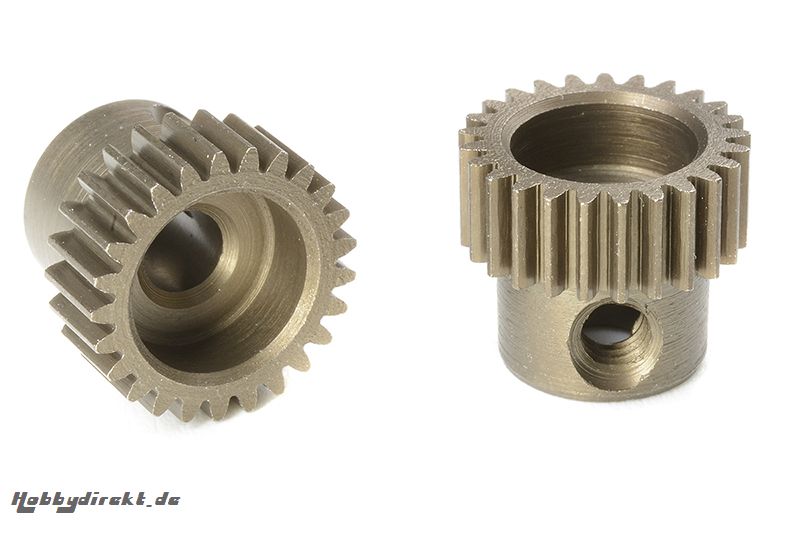 Team Corally - 64 DP Motorritzel - Stahl gehärtet - 25 Zähne - Welle 3.17mm C-71325