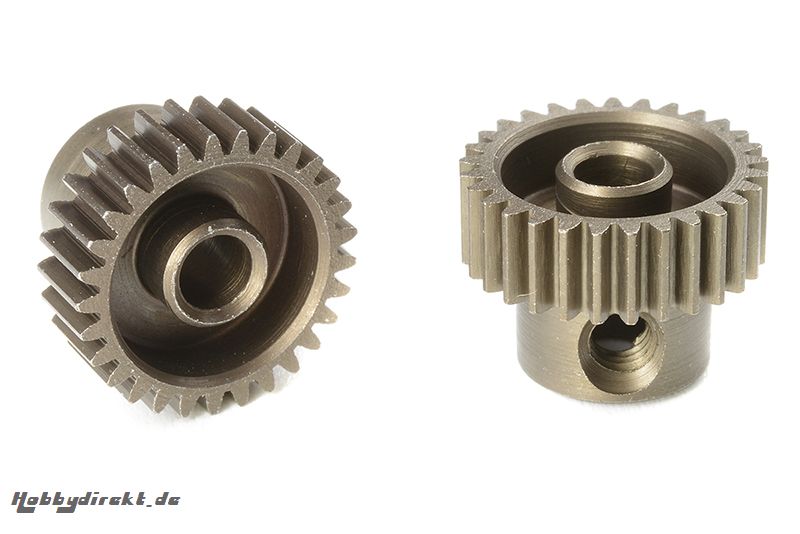 Team Corally - 64 DP Motorritzel - Stahl gehärtet - 29 Zähne - Welle 3.17mm C-71329