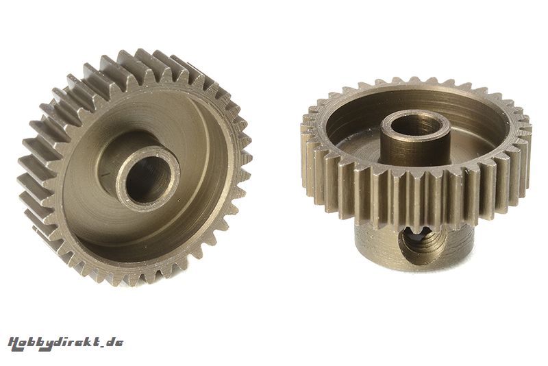 Team Corally - 64 DP Motorritzel - Stahl gehärtet - 36 Zähne - Welle 3.17mm C-71336