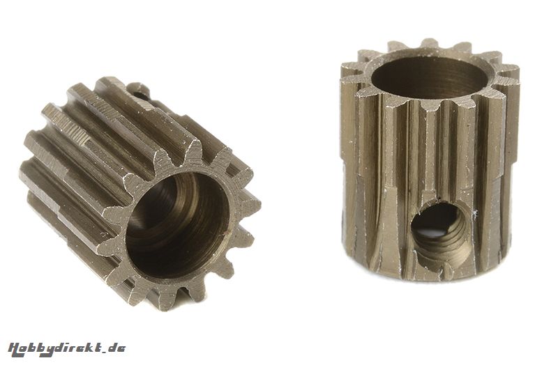 Team Corally - 48 DP Motorritzel - Stahl gehärtet - 14 Zähne - Welle 3.17mm C-71414