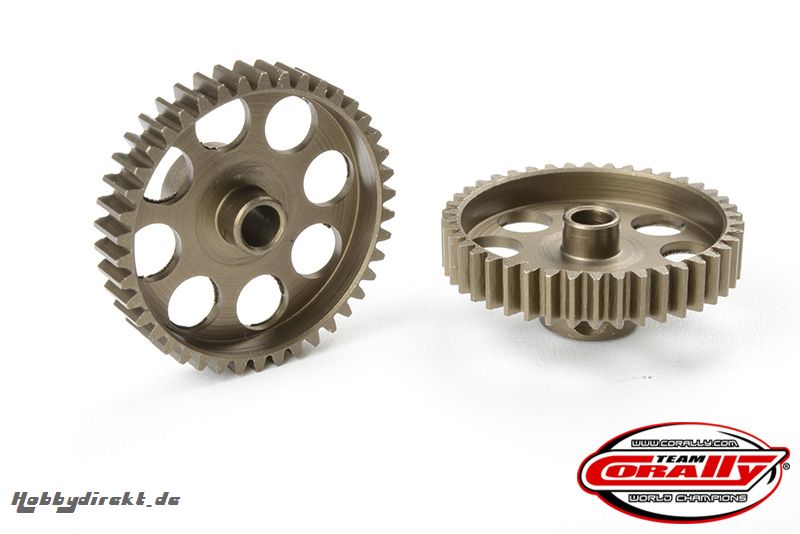 Team Corally - 48 DP Pinion Short Hardened Steel 41 Teeth - Ã¸3.17mm C-71441