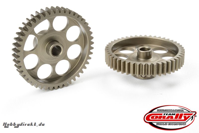 Team Corally - 48 DP Pinion Short Hardened Steel 43 Teeth - Ã¸3.17mm C-71443