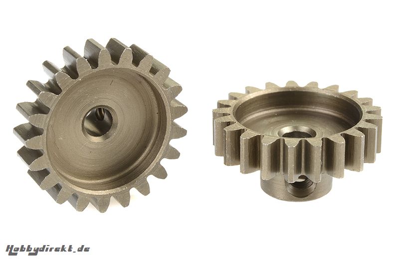 Team Corally - 32 DP Motorritzel - Stahl gehärtet - 21 Zähne - Welle 3.17mm C-71521