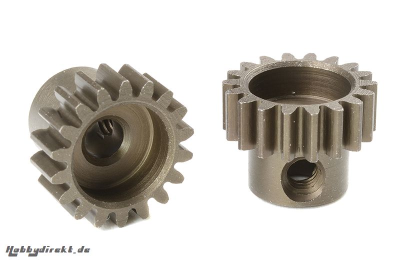 Team Corally - M0.6 Motorritzel - Stahl gehärtet - 18 Zähne - Welle 3.17mm C-71618