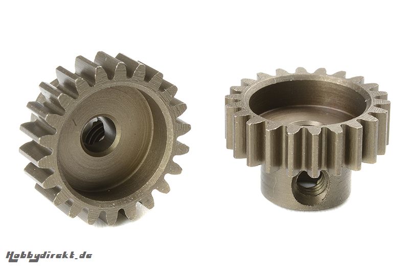 Team Corally - M0.6 Motorritzel - Stahl gehärtet - 22 Zähne - Welle 3.17mm C-71622