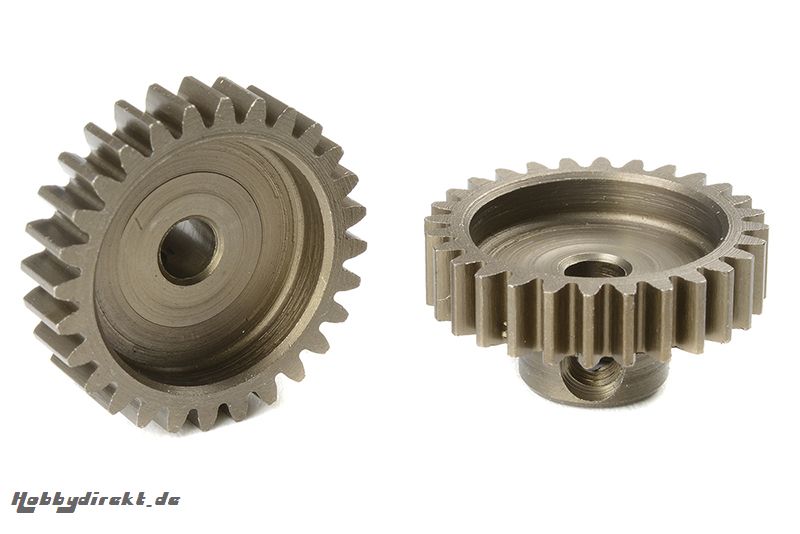 Team Corally - M0.6 Motorritzel - Stahl gehärtet - 28 Zähne - Welle 3.17mm C-71628