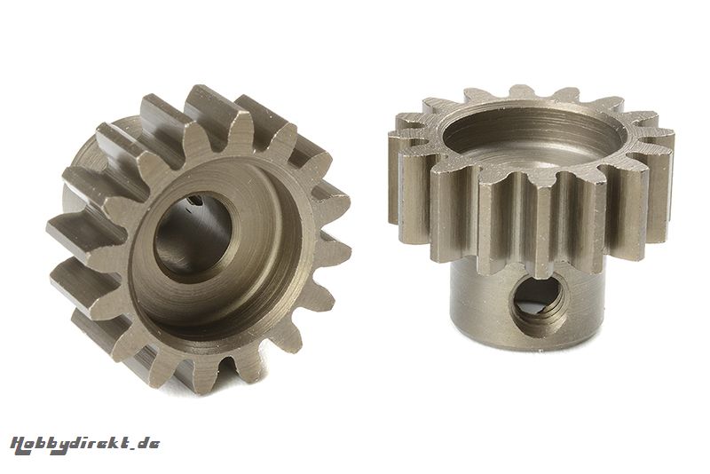 Team Corally - M1.0 Motorritzel - Stahl gehärtet - 16 Zähne - Welle 5mm C-72716