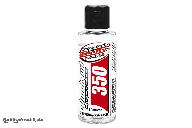 Team Corally - Shock Oil - Ultra Pure Silikon Stossdämpferöl - 350 CPS - 60ml / 2oz C-81235