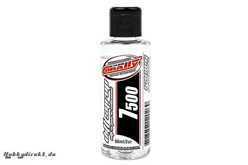 Team Corally - Diff Syrup - Ultra Pure Silikon Differential Öl - 7500 CPS - 60ml / 2oz C-81507