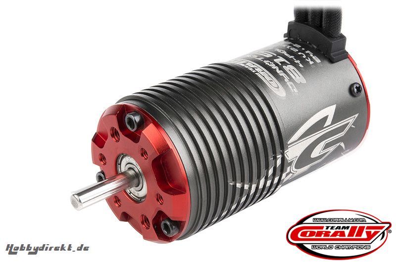 Team Corally - Dynotorq 815 Sensored 4-Pole 2700KV Brushless Motor C-816270