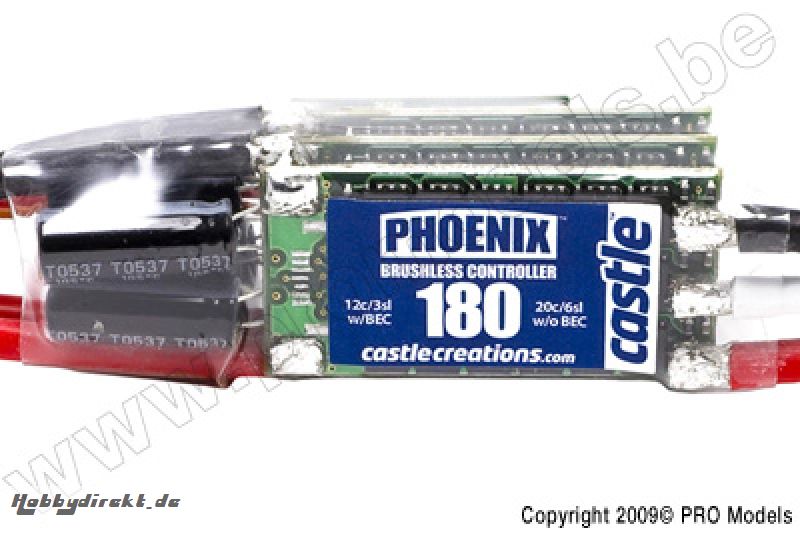 Phoenix 180, 180A 25V BEC PERFORMANCE AIR BL ESC CC-010-0024-00