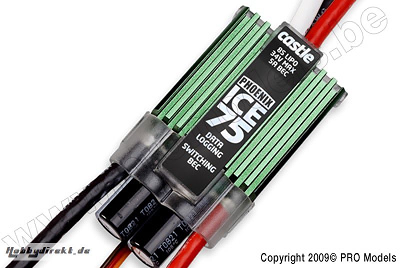 Phoenix ICE 75 AMP ESC WITH 5 AMP BEC CC-010-0067-00