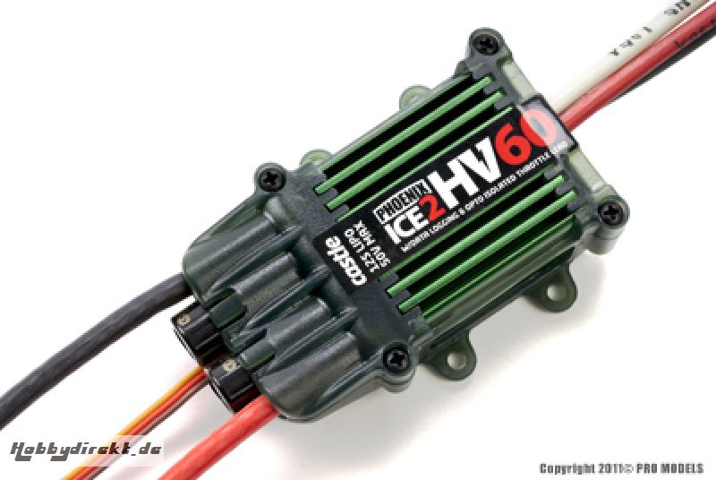 Castle - Phoenix Ice 60 HV V2 60 Amp Esc w/ 5 Amp Bec CC-010-0074-01