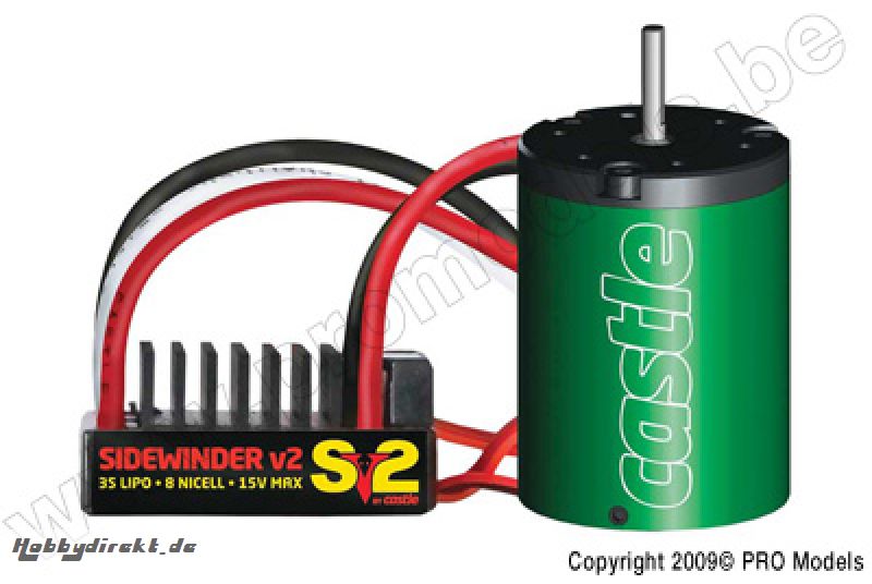 SV2 Sidewinder 1:10TH 12V SPORT CAR ESC 7700 COMBO CC-010-0094-04