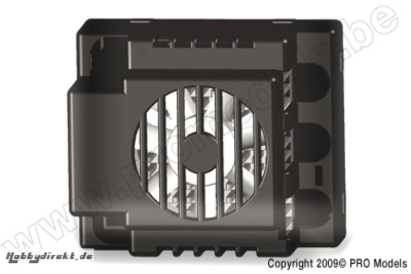 CASE, Mamba Monster W/FAN (CASE HALVES CC-011-0001-00