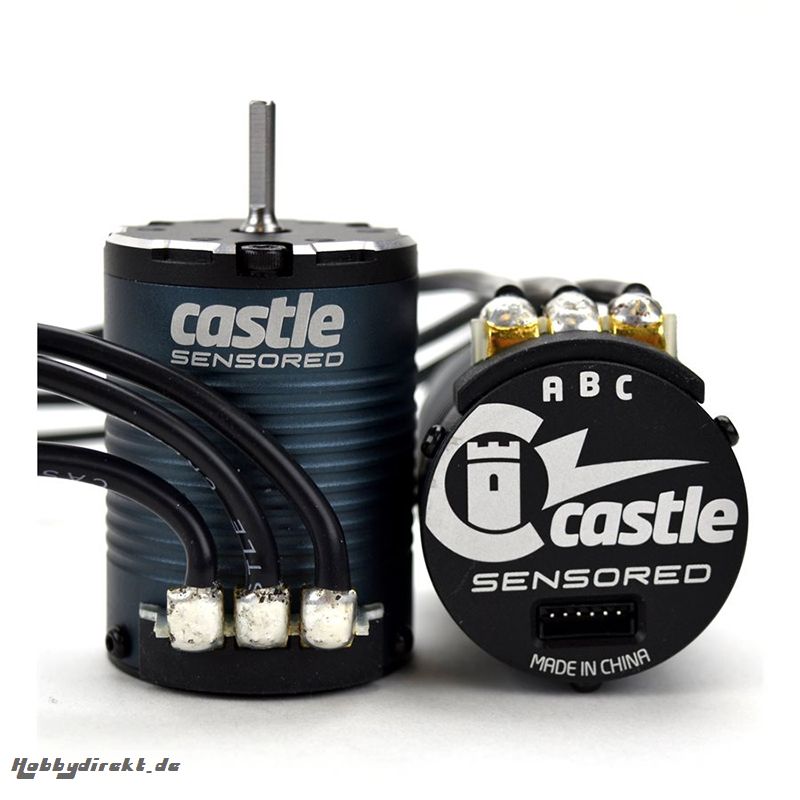 Castle - MOTOR, 4-POLE SENSORED BRUSHLESS, 1406-2850KV CC-060-0070-00