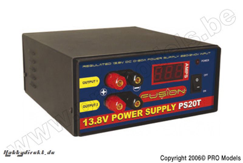 FUSION POWER SUPPLY PS20 TWIN FS-PS20TE