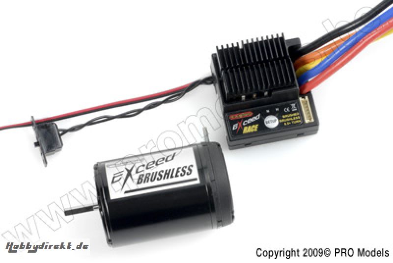 FUSION EXCEED RACE 75A ESC + 10.5T MOTOR FS-XC3105