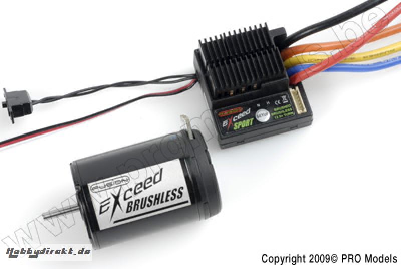 FUSION EXCEED SPORT 40 A ESC + 13.5T MOTOR FS-XC3135