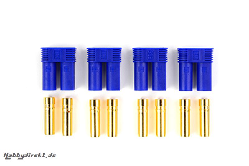 G-Force RC - Steckverbinder - EC-5 - Goldkontakten - Buchse - 4 St GF-1014-003
