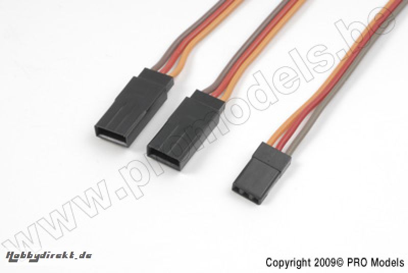 G-Force RC - Servo V-Kabel - JR/Hitec - 22AWG / 60 Stränge - 15cm - 1 St GF-1101-020