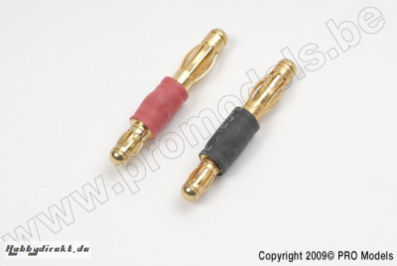 G-Force RC - Adapter - 3.5mm Goldstecker > 4.0mm Goldstecker - 1 Paar GF-1300-121