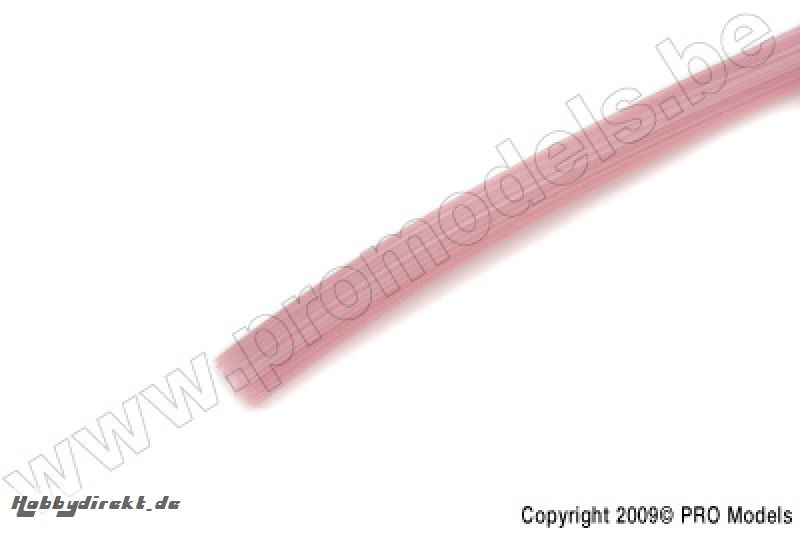 G-Force RC - Kraftstoffschlauch - Silikon Star-Line - 2.5x6mm - Pink - 1m GF-2002-002