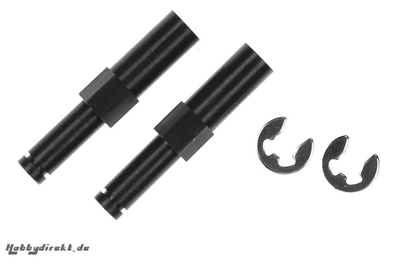 Ishima - Front Axles + E-Clips 3mm ISH-021-027