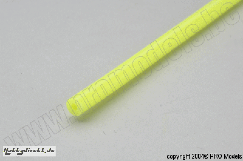 Protech RC - Sil. Tube Yellow 2X5 25m J20101.25