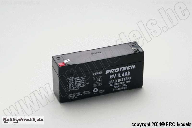 BLEIBATTERIE 6V 3.4 A L06030