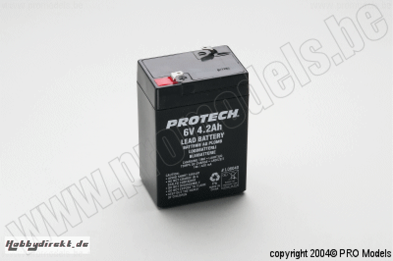 BLEIBATTERIE 6V 4AH L06040