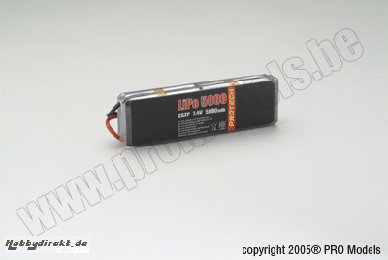 LI-PO POWERPACK 7,4V 5000MAH LP122500