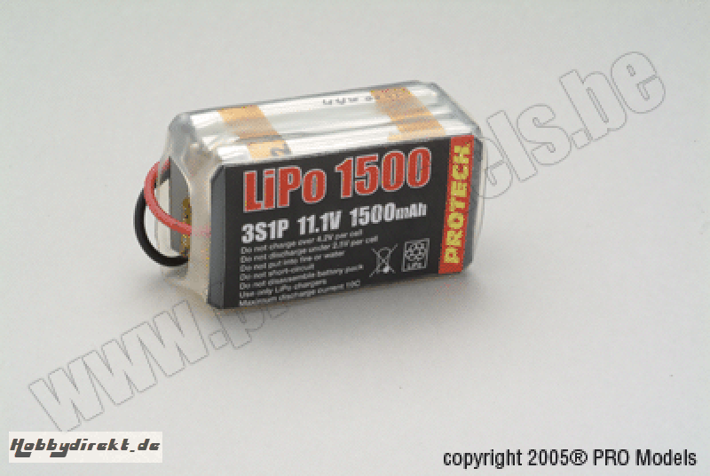 LI-PO POWERPACK 11,1V 1500MAH LP131150